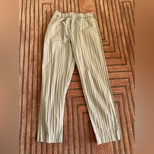 COS plisse pants 30R